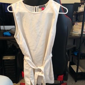 Vince Camuto dressy white tank top